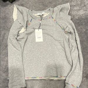 NWT Something Navy Top